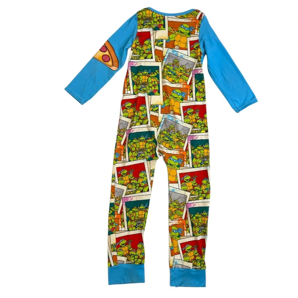 Blue Teenage Mutant Ninja Turtles Long Sleeve Bodysuit